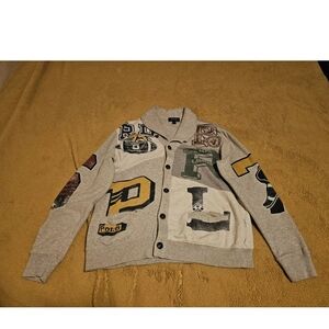 Polo Boys Patchwork sweatshirt XL 18-20 EXCELLENT CONDITION RARE $50obo
